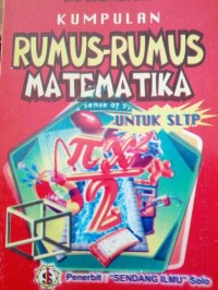 Kumpulan Rumus-Rumus Matematika Untuk SLTP