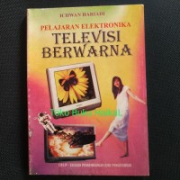 Pelajaran Elektronika Televisi Berwarna