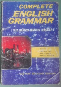 Complete English Grammar (Tata Bahasa Inggris Lengkap)