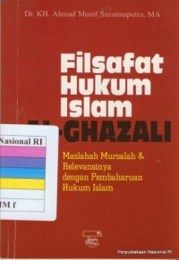 Filsafat Hukum Islam Al-Ghazali