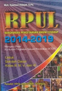 Image of RPUL (Rangkuman Pengetahuan Umum Lengkap) 2014-2019