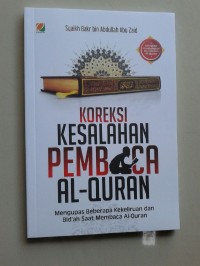 Koreksi Kesalahan Pembaca Al-Quran